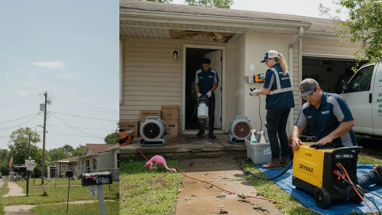 Storm Damage Water Removal in Hartford, IL near me